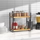 thumbnail image 2 of Organizador De Mostrador De Baño Con Cesta De Madera, 2 of 9