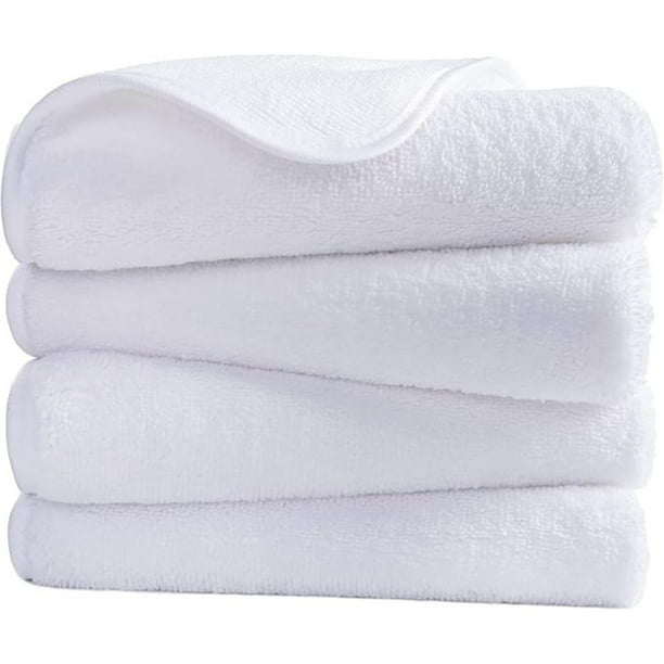 Juego De 4 Toallas De Baño Gimnasio Microfibra Playa Mano 50 x 90 Az