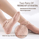 thumbnail image 2 of Calcetines de yoga gruesos profesionales para mujer con agarres y correas antideslizantes, ideales para pilates, ballet, danza y entrenamiento descalzo., 2 of 6