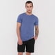 thumbnail image 2 of Polera Hombre Slim Azul Liso Corona, 2 of 5