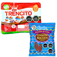 Dulces Altiro - Bolsa De Conejitos Costa + Bandeja Huevitos De Pascua Trencito
