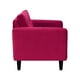 thumbnail image 5 of Sofa Retro 1c Felpa 00 Burdeo, 5 of 6