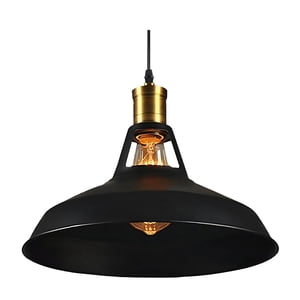 Disparo - Lampara Colgante De Techo Vintage Retro Decoracion Negro