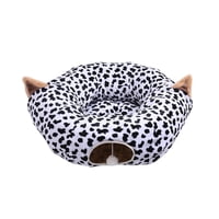 Magideal - Fun Tunnel Tube Storage Ocultar Juguetes Para Mascotas Rolling Desmontable Hideaway Play Accesorios Cueva Redonda Cama Para Conejos Patio Decorativo