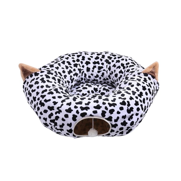 Fun Tunnel Tube Storage Ocultar Juguetes para mascotas Rolling Desmontable Hideaway Play Accesorios Cueva redonda Cama para conejos Patio decorativo