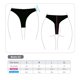 thumbnail image 4 of Bikini tanga drapeada tiro alto verde Talla XL, 4 of 4