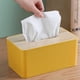 thumbnail image 3 of Caja de pañuelos de madera sencilla para el hogar, caja de almacenamiento de pañuelos de escritorio para sala de estar, 3 of 5