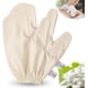 thumbnail image 1 of Guantes seda natural Garshana drenaje linfático cepillado seco exfoliante corporal ayurvédico, 1 of 6