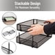 thumbnail image 4 of Bandeja Mind Reader 34 cm de Malla Metálica, Pack de 2, Negro, 4 of 7
