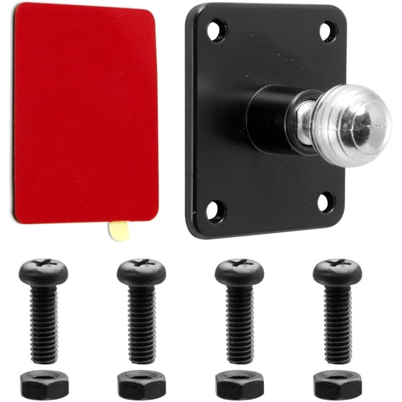 Placa adaptadora iBolt de aluminio de 17 mm para dispositivos GPS Garmin