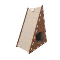Magideal - Tabla De Rasguño De Gato Tablero De Rasguños De Gato Toy Fiern Play Muebles Protector Interactive Juguete Para Pequeños Gatos Medianos Grandes Grandes Marrón