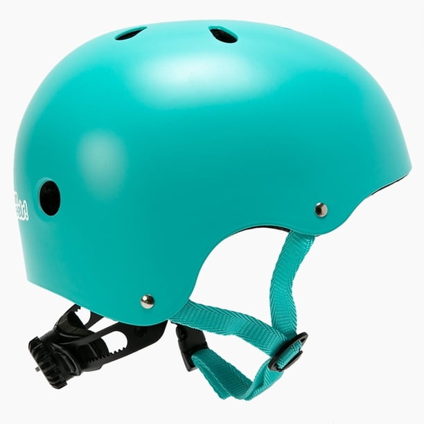 Casco De Bicicleta Urbano Con Luz celeste M