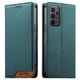 thumbnail image 1 of Funda Tipo Cartera de Cuero Sintético para Samsung Galaxy A23 Bloqueo RFID, con Ranuras para Tarjetas y Bolsillo para Efectivo, Cierre Magnético Fuerte Verde, 1 of 6