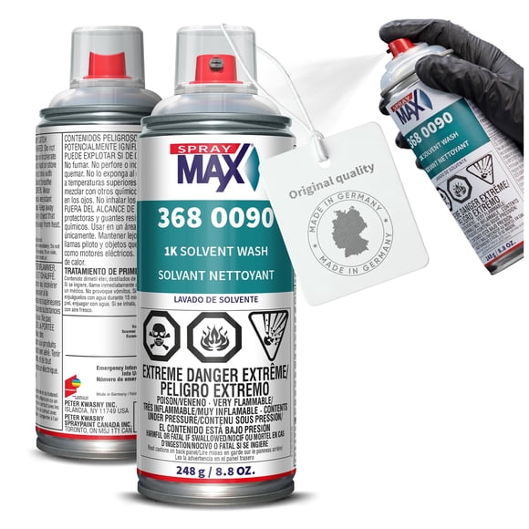 Limpiador con disolvente SprayMax 1K de Surface Prep, transparente, 250 ml