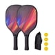 thumbnail image 3 of Paletas De Pickleball, 4 Bolas, Raquetas Ligeras De Pickleball Para Hombres, Mujeres, Niños, Estilo L, 3 of 5
