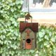 thumbnail image 5 of Casa para Pájaros MOCOME de Metal Colgante con Diseño de Iglesia 17x15x33 cm, 5 of 6