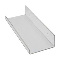 Bothyi - Estante De Pared Flotante De Acrílico Transparente Resistente Para Pasillo Cocina Baño