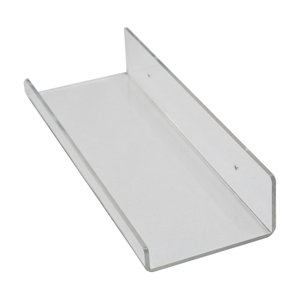 Bothyi - Estante De Pared Flotante De Acrílico Transparente Resistente Para Pasillo Cocina Baño