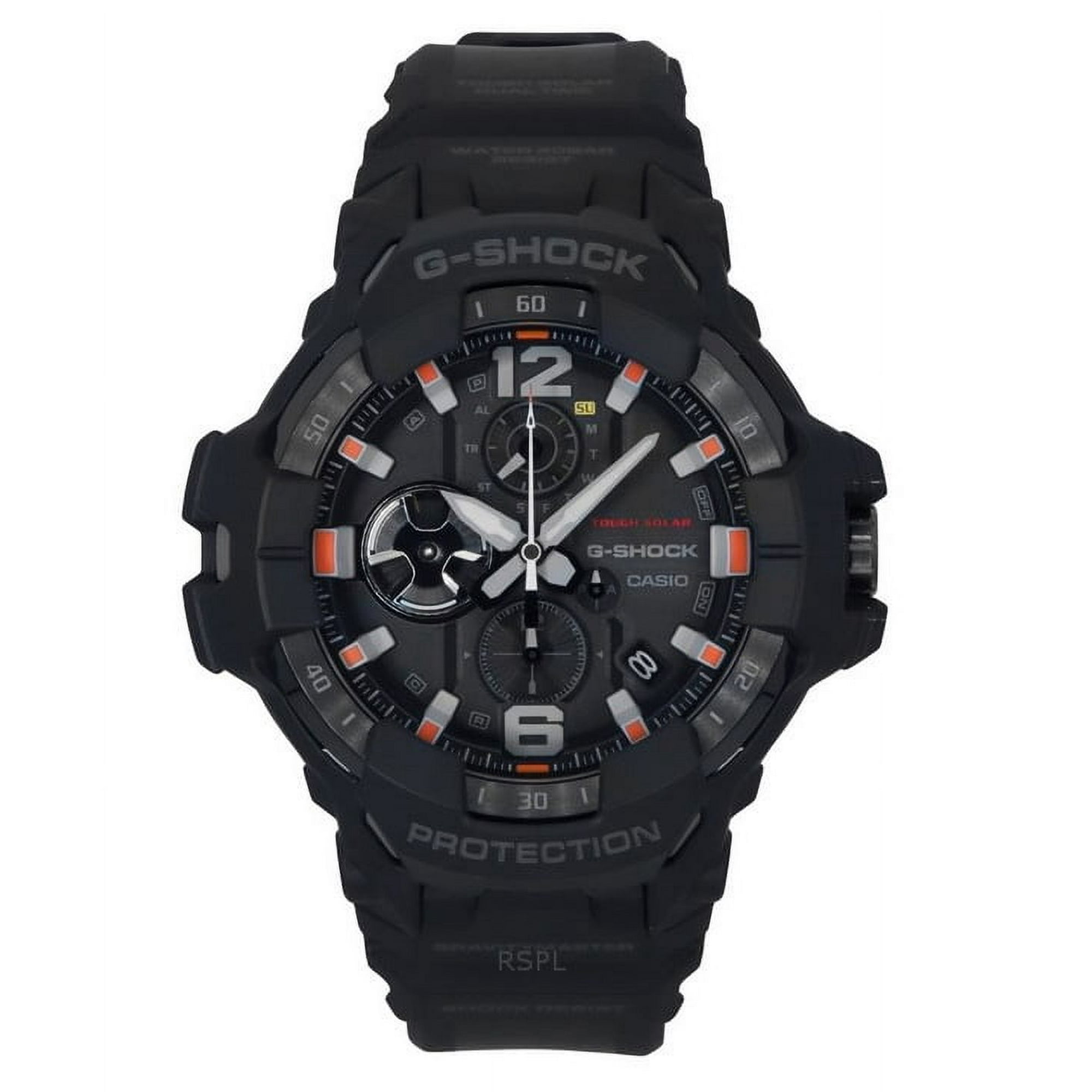 Casio - Reloj G-shock Master Of G-air Gravitymaster Análogo Smartphone Link Solar Esfera Negra Gr-b300ec-1a 200m Para Hombre