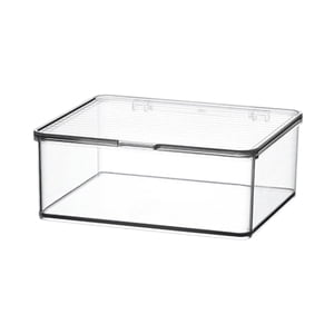 Magideal - Caja Organizadora Para Almacenamiento De Tazas De Té, Cubo De Almacenamiento De Decoración Recargable Con Cubierta, Caja De Ahorro, Caja De Artículos Bermudas