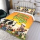 thumbnail image 3 of La Granja de Zenón Conjunto de sábanas temático, trío de piezas, cómodo y amigable con la piel, diseño único, regalo de decoración para el hogar para familiares, amigos y fans,135cm *200cm, 3 of 6