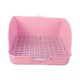 thumbnail image 2 of Caja De Arena Para Conejos, Jaula, Orinal, Entrenador Para Ratas, Animales Peque?os, Conejo Rosa, 2 of 5