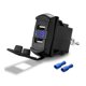 thumbnail image 1 of Interruptor USB AutoE Dual USB con LED Azul, 1 of 4