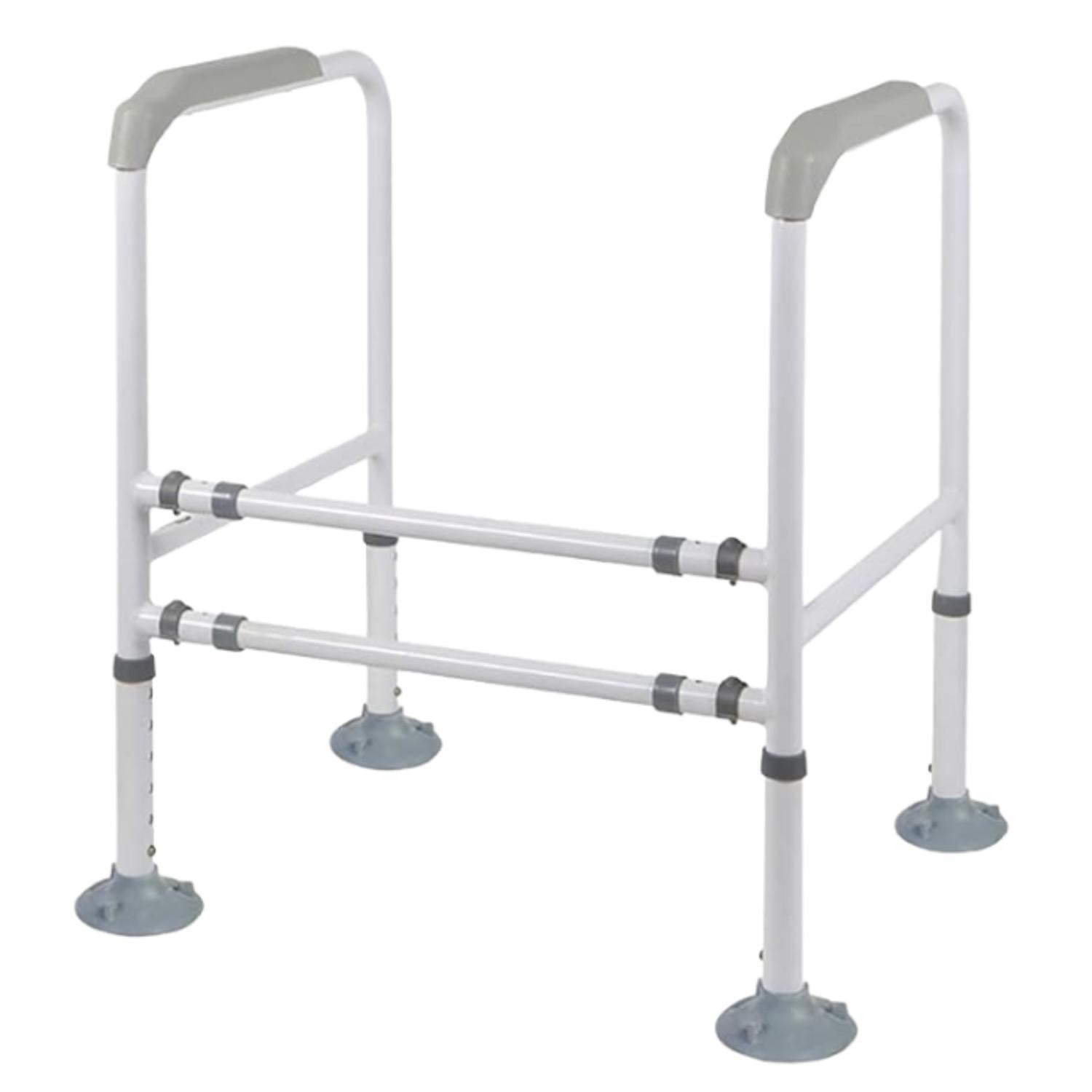 Glomed - Marco Seguridad Barra Baño Wc Piso Gris