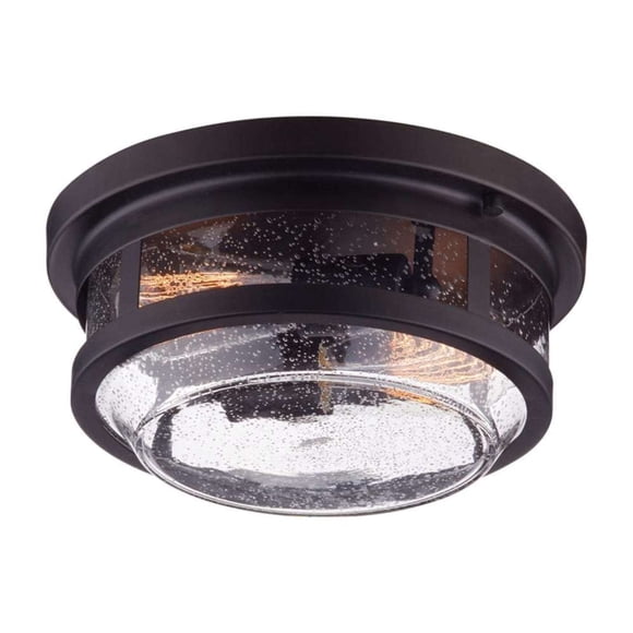 Luminaria exterior Globe Electric Vintage Switch Bronce