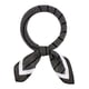 thumbnail image 1 of INSPIRE CHIC Bufandas Cuadradas con Estampado de Rayas para Mujeres, 25.6" Diadema de Color Contraste Pañuelo para el Cuello 2-Negro 25.6x25.6", 1 of 6