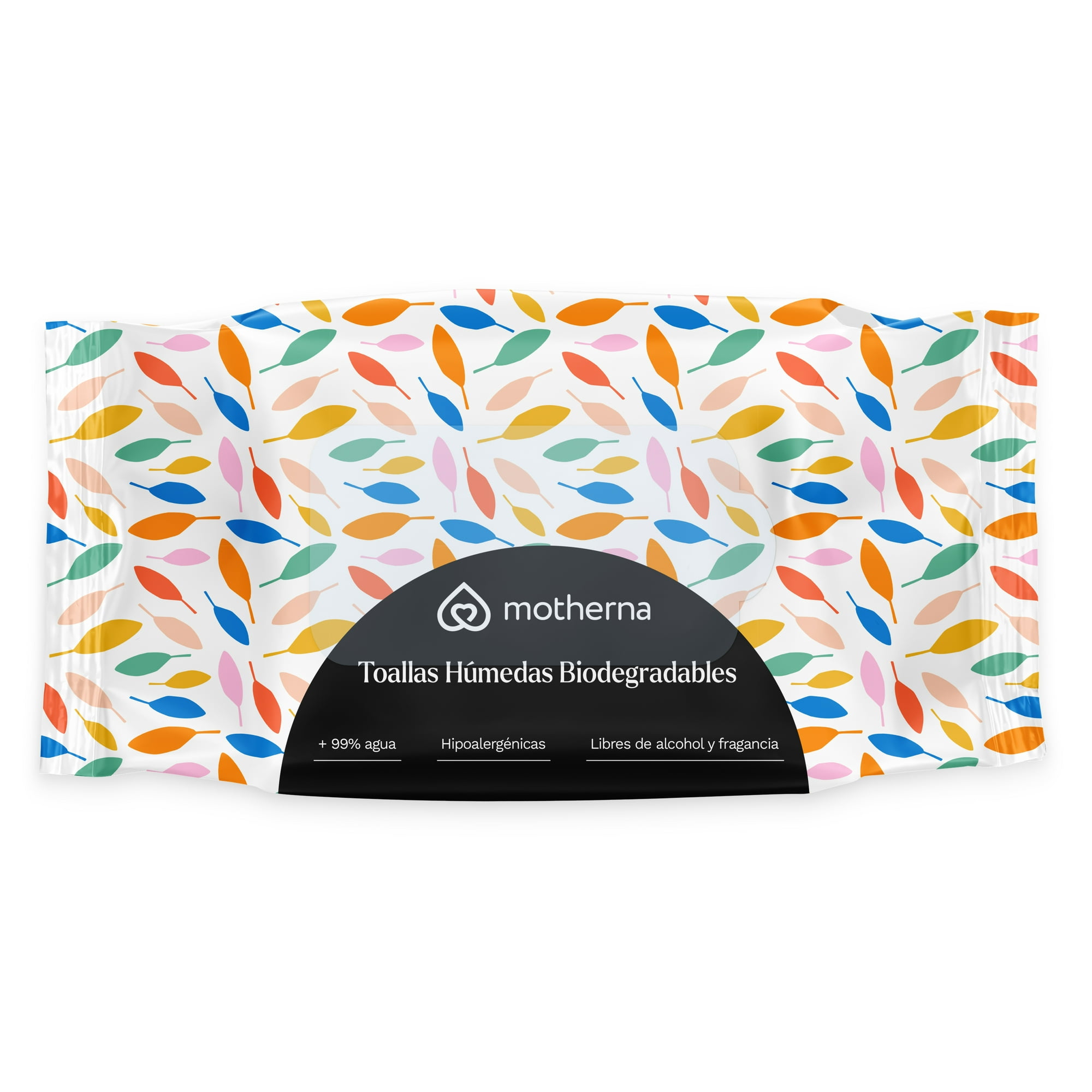 Toallitas Húmedas Motherna 60 Uns Diseño Hojas