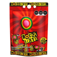 Chupetes Rockaleta 40 Un X 24 G