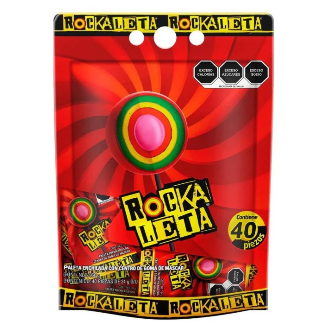 Rockaleta - Chupetes 40 Un X 24 G