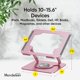 thumbnail image 3 of Soporte para portátil MENDELEEV STYLE 16" plegable rosa, 3 of 6