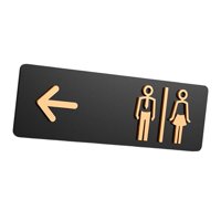 Bothyi - Letrero De Baño Para Baño Masculino Y Femenino, Letrero Para Baño, Lugar Público, Bar, Tipo C