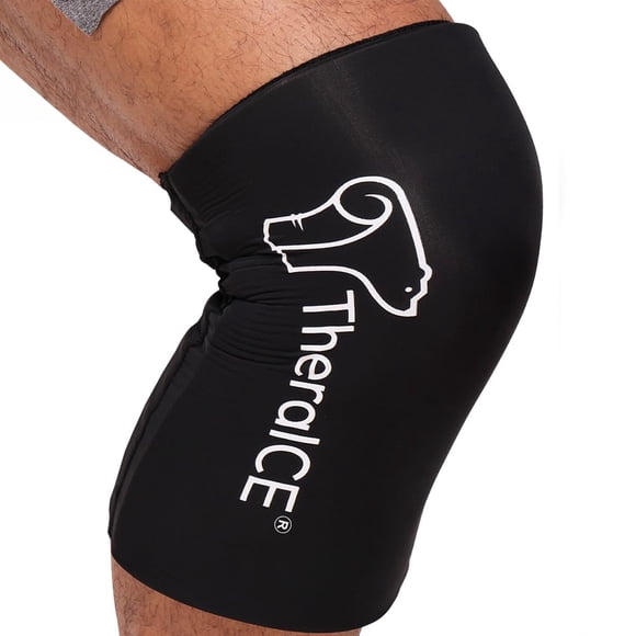 Bolsa de hielo para la rodilla, manga de compresión TheraIce para lesiones