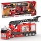 thumbnail image 1 of Camión de bomberos BuddyBight extragrande con escalera de 27'' para niños de 3+, 1 of 7