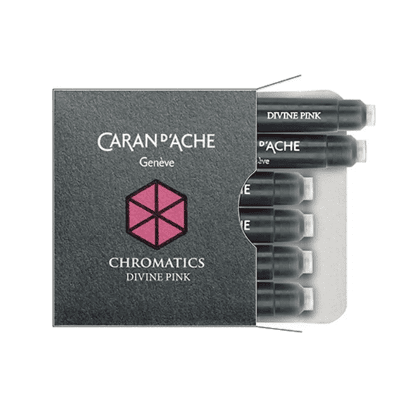 Cartucho de Tinta Caran d Ache Divine Pink 6 Unidades