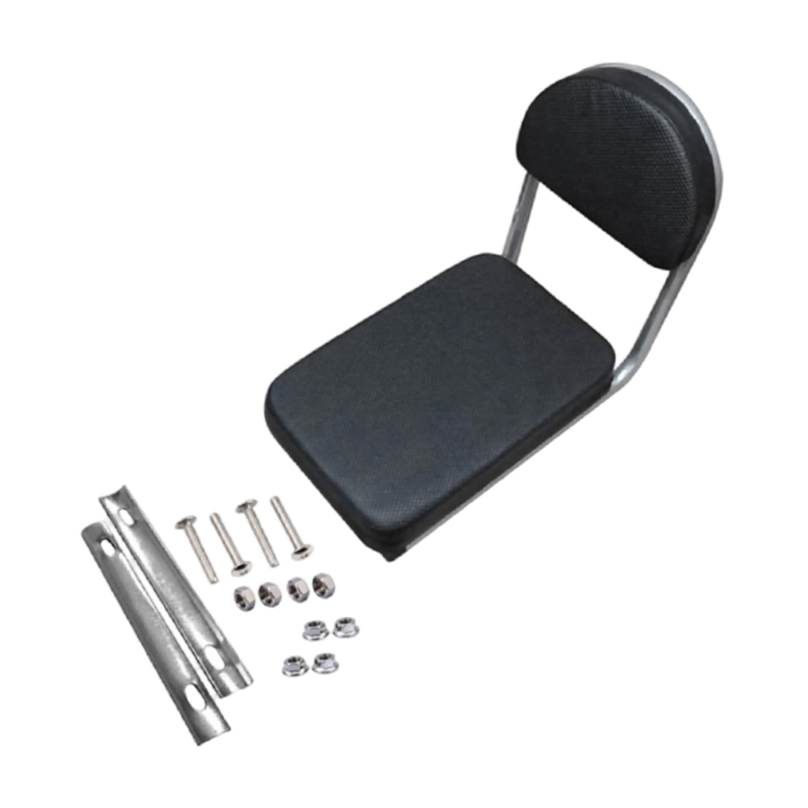 Magideal - Asiento De Bicicleta Con Un Cojín De Asiento De Bicicleta De Respaldo Para La Rueda De Amortiguación De Los Niños Rueda De Almohada De Almohada De Alm S