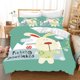 thumbnail image 1 of Rabbit Large Ears Duvet Quilt Covers Pillow Case Bedding Sets3-Piece Bedding Set (1 Duvet Cover + 2 Pillow Shams), 1 of 3