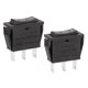 thumbnail image 2 of Interruptor basculante Baomain SPDT de encendido/apagado/encendido, 16 A, 250 V AC, negro, paquete d, 2 of 6