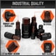 thumbnail image 5 of Juego de conectores Torx Bit HORUSDY, 66 piezas, acero S2 SAE/MM, 5 of 9