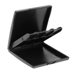 Magideal - Estuche De Cañas De Saxofón Portátil Caja De 8 Rejillas Estuche De Almacenamiento De Saxo Alto Cañas 8 Piezas Soporte De Capacidad Estuche De Caña De