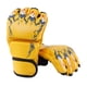 thumbnail image 2 of Guantes de Boxeo Mma, Protector Transpirable, Guantes Duraderos de Medio para Hombres, Mujeres, Adultos, Saco de Boxeo, Entrenamiento, Kickboxing , Garra de tigre amarillo, 2 of 5