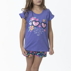 Lady Genny - Pijama Cotton Estampado Corazon