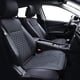 thumbnail image 1 of Fundas para asientos de coche Elantrip, de piel, impermeables, universales, negras, 1 of 6