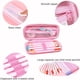 thumbnail image 4 of Estuche para lápices y bolígrafos para niños y niñas, con diseño de dibujos animados en 3D, gran capacidad y múltiples compartimentos (Unicornio rosa), 4 of 5