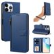 thumbnail image 1 of Funda con Billetera para [iPhone 16 Pro Max] con Bolsillo Zipper y Tarjetero Azul, 1 of 6