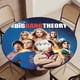 thumbnail image 5 of The Big Bang Theory-theme Fitted Round Tablecloths Elastic Edged Table Covers Waterproof Table Cloth for Kitchen Holiday Party Tables Decor 150cm, 5 of 6