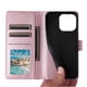 thumbnail image 5 of Funda Cartera para Samsung Galaxy S22 Plus 5G con Tarjetero, Soporte y Cordón - Protección Oro rosa, 5 of 5